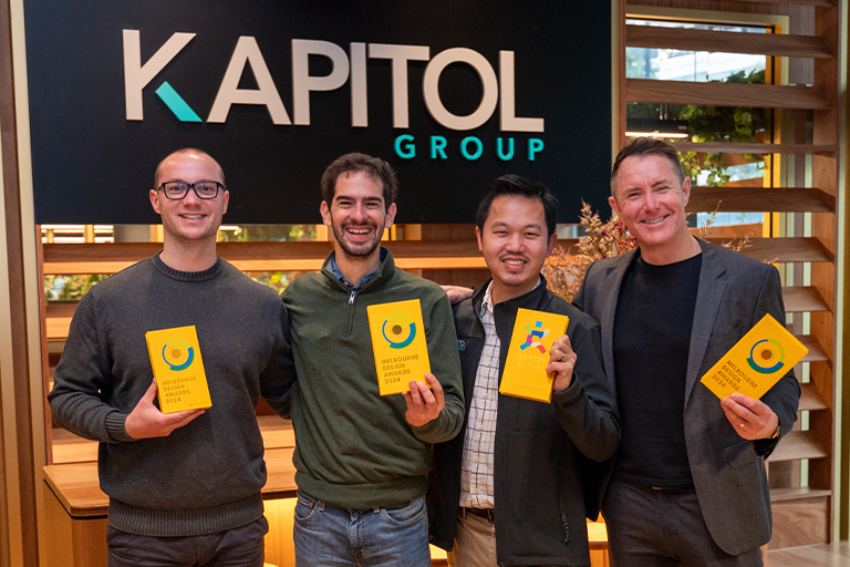 Kapitol Group Celebrates Two Wins at Melbourne Design Awards for Cutting-Edge Construction Innovatio