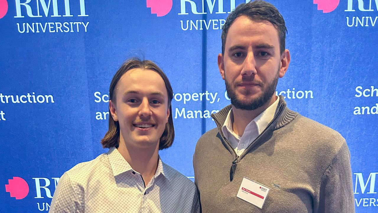 RMIT Scholarship Recipient | PCPM Industry Research and Awards Night