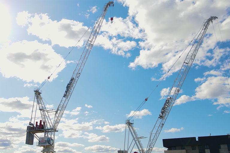 Crane Installation | High St Preston