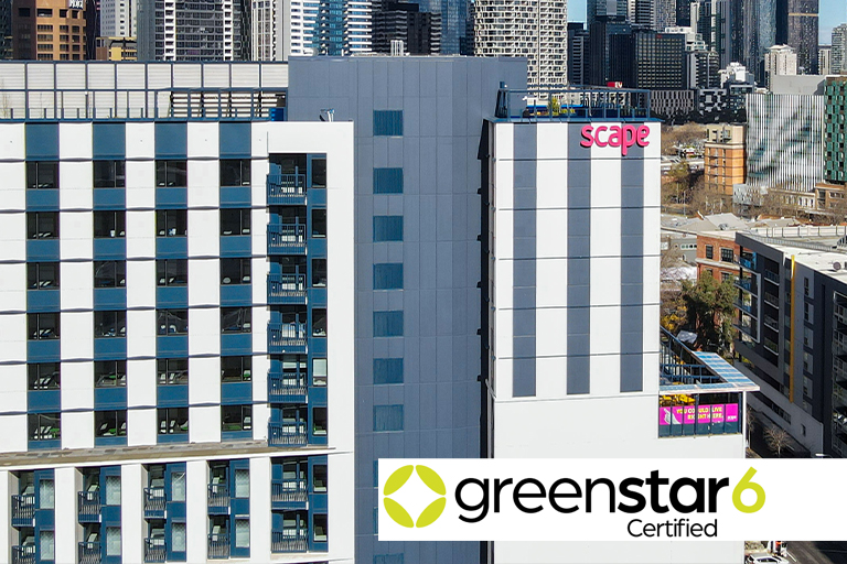 6-Star Green Star Success with Scape Leicester